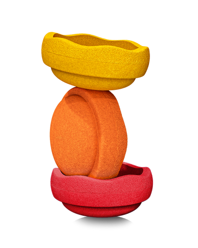 STAPELSTEIN – Original Sensory Play Disc, Warm Classic