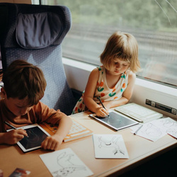 Kidywolf – illuminated drawing tablet KIDYDRAW MINI, Once upon a time