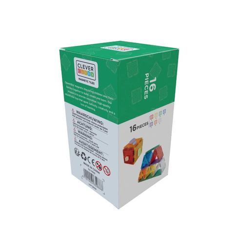 Cleverclixx - Brick Tiles Pack Intense - 16 pieces