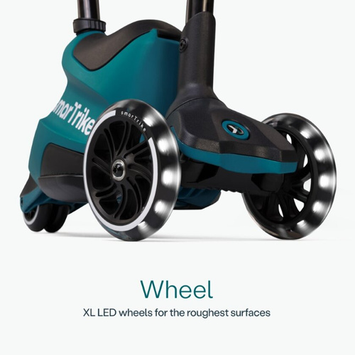 smarTrike - Xtend Scooter 4in1 + Ride-on - Teal