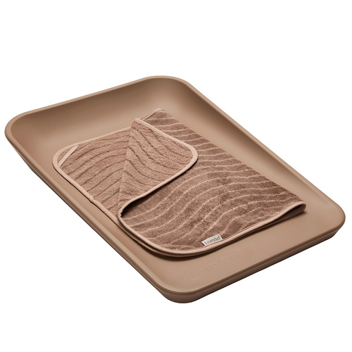 LEANDER - topper for changing mat, Woodland, clay