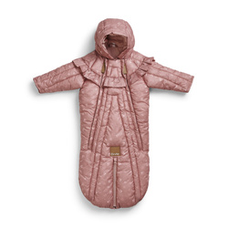 ELODIE DETAILS - baby snowsuit, Pink Petit River Rose 0-6 months
