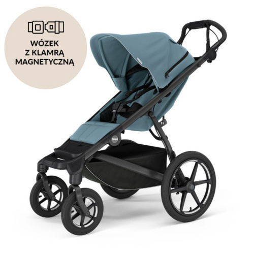 THULE - Urban Glide 4-wheel stroller, Mid Blue