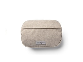 BABYBJORN - Pocket Pouch for Baby Carrier, Woven Mélange, Light Beige