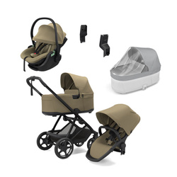 THULE - Charm 2in1 stroller + Maple car seat + adapter - SET  faded khaki