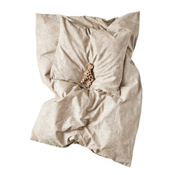 LEANDER - junior bedding, 100x135 cm, forrest,  cappucino