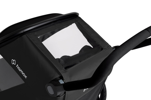 Hamax - Outback Next Bike Trailer, double, black