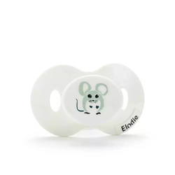 ELODIE DETAILS - silicone pacifier 3m+, Forest Mouse Max