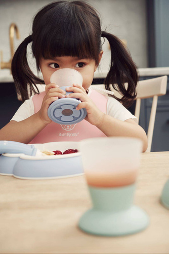 BABYBJORN - Baby Dinner Set - Powder Blue