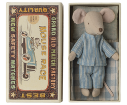 MAILEG - Big Brother Mouse in a Matchbox