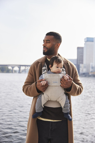 BABYBJORN - Baby Carrier Harmony, Woven, Light Beige mélange