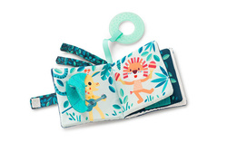 LILLIPUTIENS - Multifunctional mini-book with rustling foil and teether Marius rhinoceros 6 m +