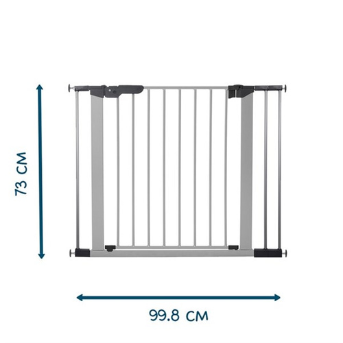 Baby Dan - Premier Safety Gate silver