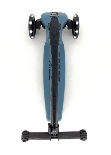 SCOOTANDRIDE - Highwaykick 3 LED - Folding scooter with light-up wheels 3+ Steel