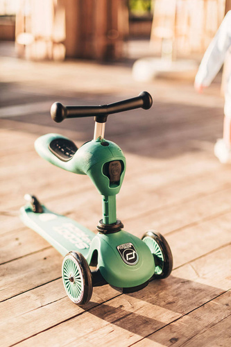 SCOOTANDRIDE - Highwaykick 2in1 Ride and scooter 1-5 years Forest