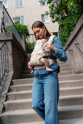 BABYBJORN - Baby Carrier HOLD, WOVEN, Sand Grey