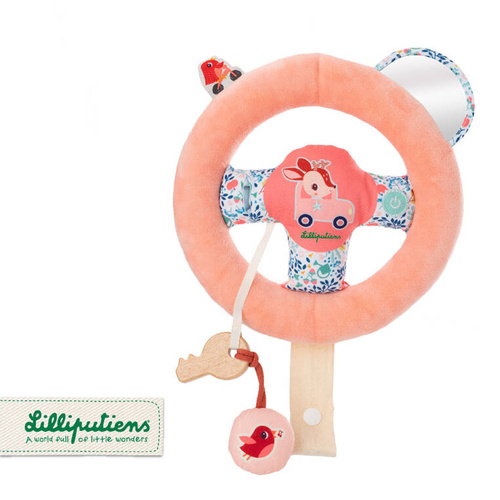 LILLIPUTIENS Wooden manipulation board Little Red Riding Hood suitcase 12 m+