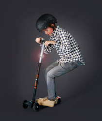 MICRO - Deluxe handlebar light, black