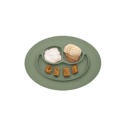 EZPZ - Silicone small plate with washer 2in1 Minimata, olive