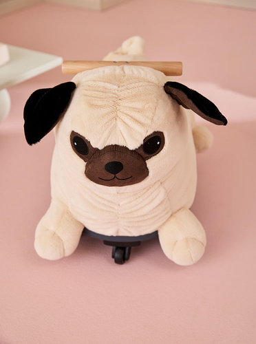 KID'S CONCEPT - ride along Peg the pug dog