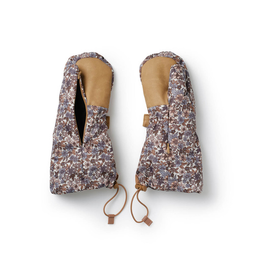 Elodie Details - Gloves - Blue Garden 1-3 years