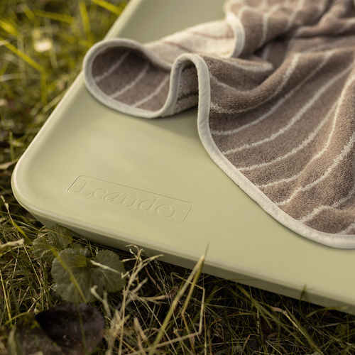 LEANDER - mata do przewijania MATTY™, olive green