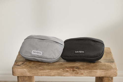 BABYBJORN - Pocket Pouch for Baby Carrier, Mesh, Black