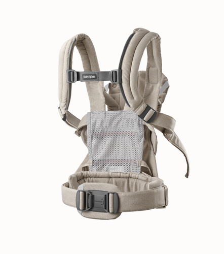BABYBJORN - Baby Carrier Harmony, Woven, Light Beige mélange