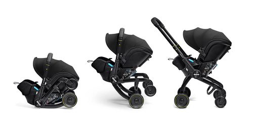Doona - Doona X Car Seat & Stroller - Nitro Black