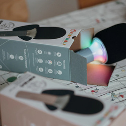Kidywolf – glowing karaoke microphone Kidymic, blue