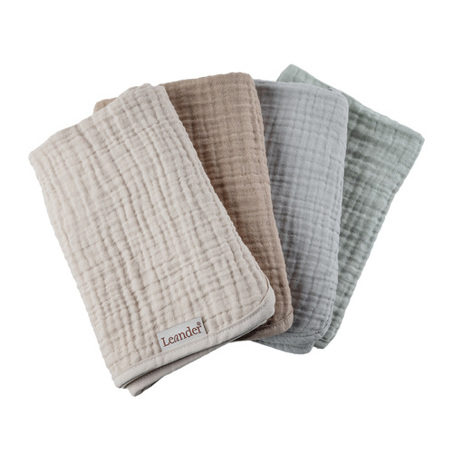 LEANDER - topper for changing mat MATTY™, 2-pack, Cappuccino/Mocca