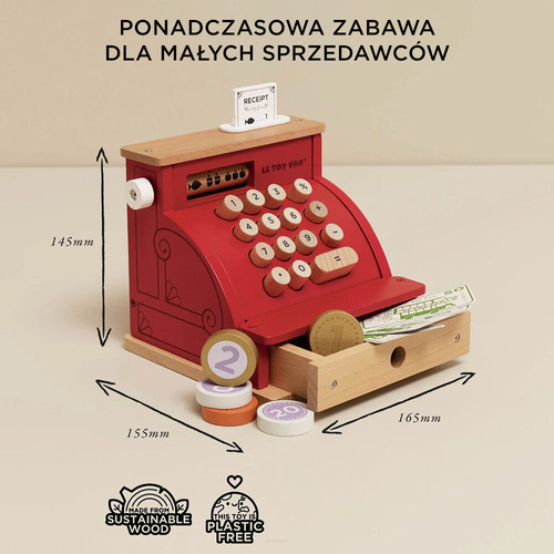 Le Toy Van – Wooden Cash Register