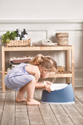 BABYBJÖRN - Smart Potty - Deep Blue/White