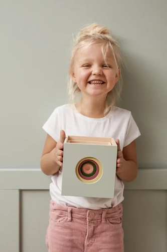 Kid's Concept - EDVIN Stacking cubes in wood