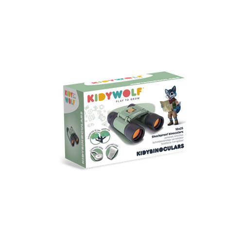 Kidywolf - KIDYBINOCULAR children's binoculars, green