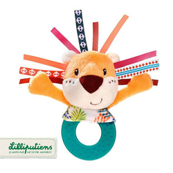 LILLIPUTIENS - Lion Jack teether rattle 3 m +