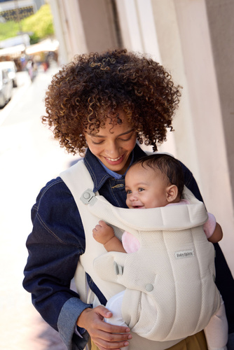 BABYBJORN - Baby Carrier HOLD, MESH, Cream