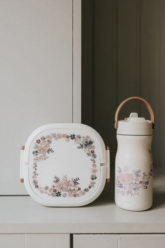 ELODIE DETAILS - thermal bottle, Blue Garden