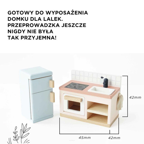 Le Toy Van – Wooden dollhouse furniture, Large set