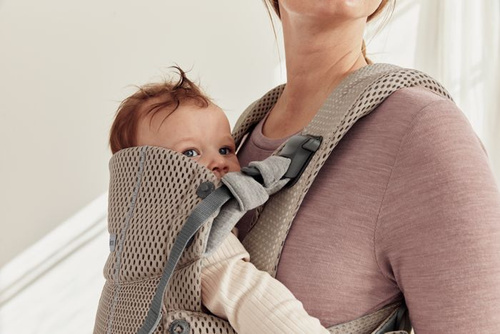 BABYBJORN - Baby Carrier Harmony 3D Mesh, Grey beige