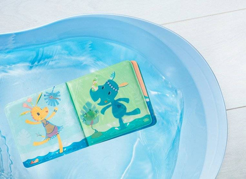 LILLIPUTIENS - Magic Bath Book Crocodile Anatol 12 m +