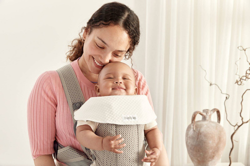 BABYBJÖRN - Baby Carrier MINI 3D Mesh, Grey Beige