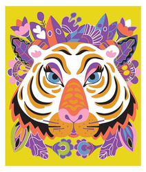 Janod - Creative set for scratching Animals of the world 5+