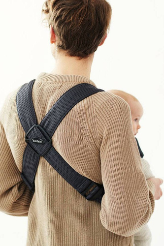 BABYBJÖRN - Baby Carrier MINI 3D Mesh, Navy Blue