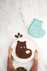 LILLIPUTIENS - Silicone baking pan Little cook, Cesar the bear, 4+