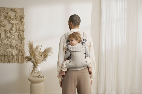 BABYBJORN - Baby Carrier Harmony, Woven, Light Beige mélange