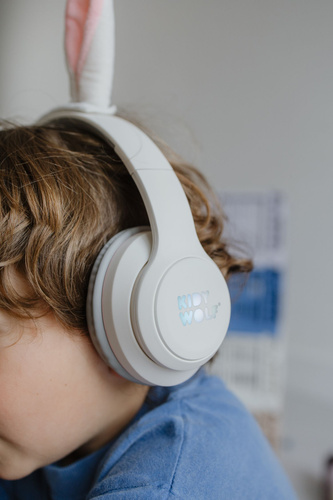 Kidywolf - Bluetooth headphones with magnetic ears KIDYEARS, rabbit