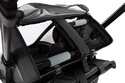 Hamax - Bike trailer for kids COCOON , double- Grey/black