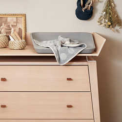 LEANDER - LINEA™ changing unit for the LEANDER LINEA™ dresser, beech