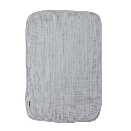 LEANDER - topper for changing mat MATTY™, 2-pack, grey/sage green